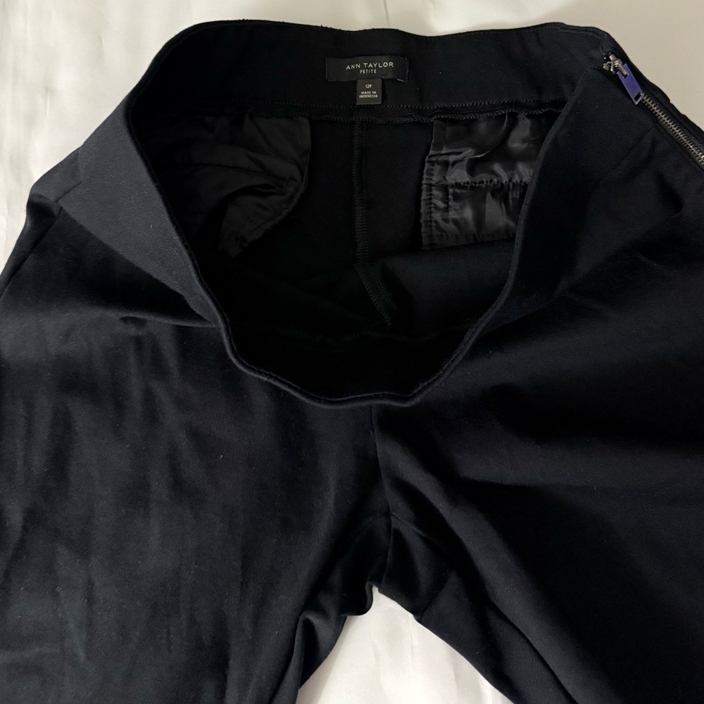 Ann Taylor Petite Black Pants - Picture 5 of 12